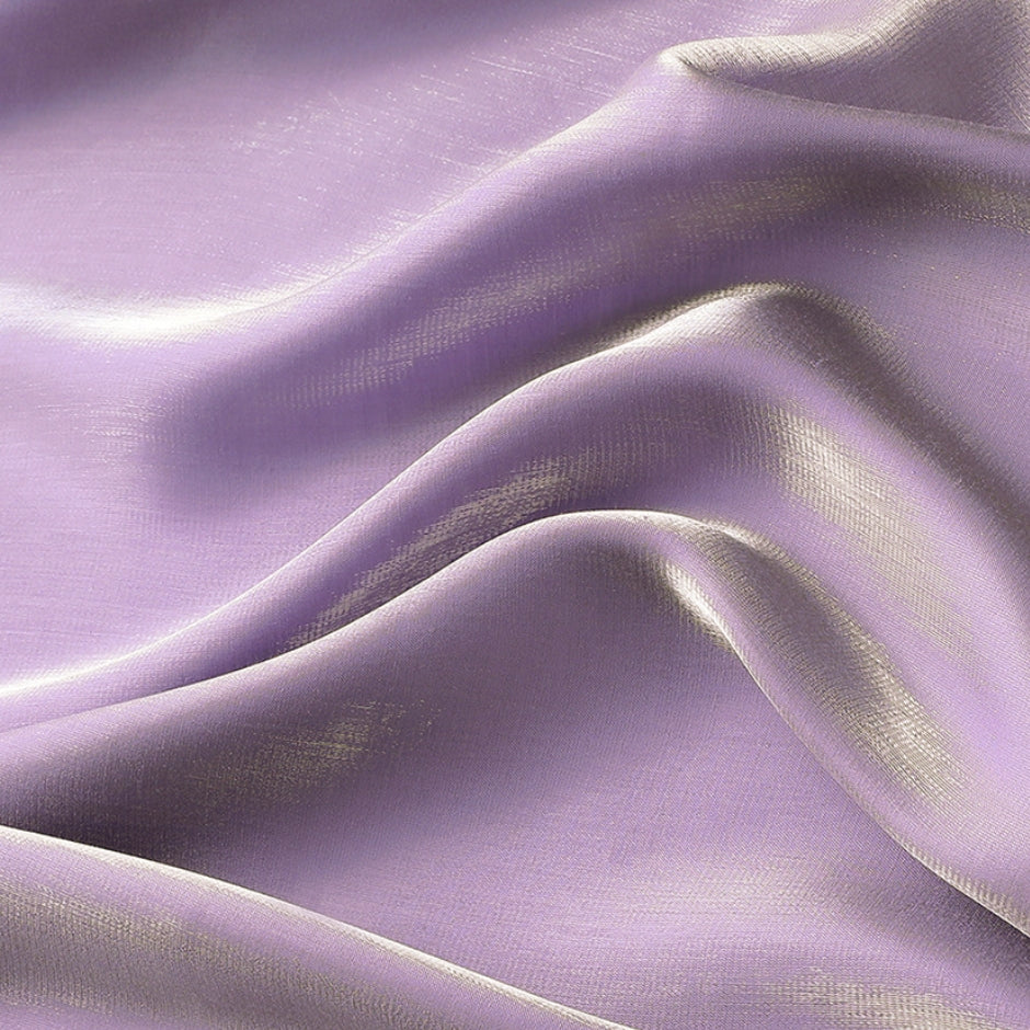 Colorful gilded satin