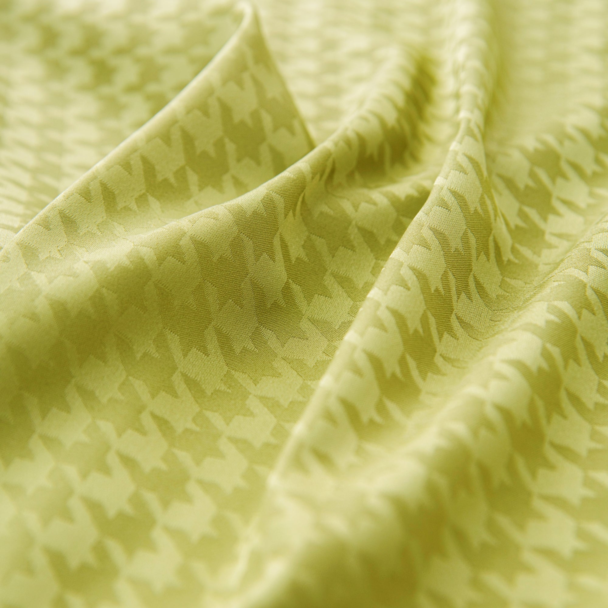 Cationic jacquard fabric