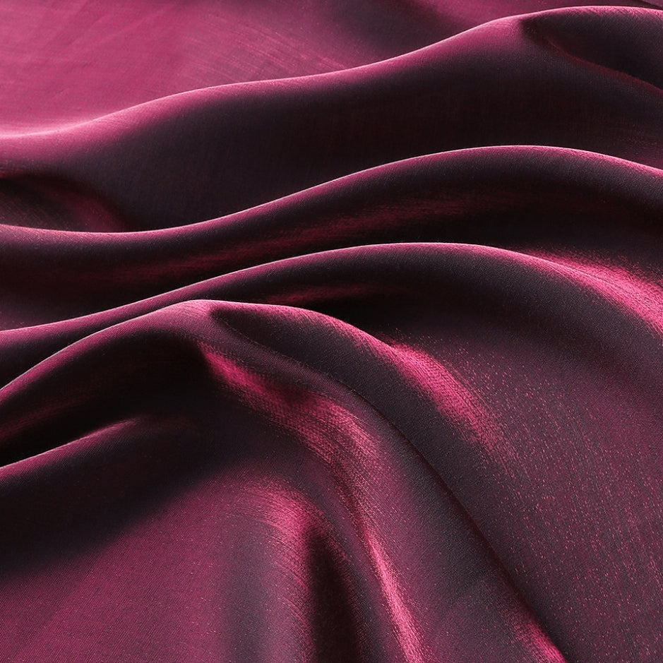 Colorful gilded satin